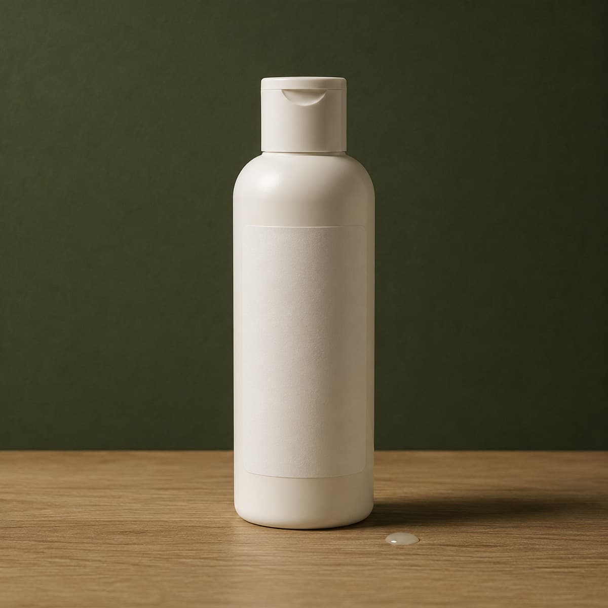 Neatsfoot-Free Conditioner 250 ml — wax-white packaging on an oak surface against a moss-green background
